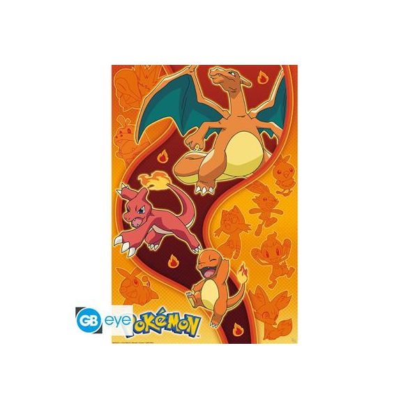 POKEMON - Poster Maxi 91.5x61 - Fire Type-GBYDCO557