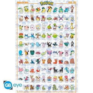 POKEMON - Poster Maxi 91.5x61 - Johto French-FP4975