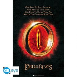 LORD OF THE RINGS - Poster Maxi 91.5x61 - The One Ring*-ABYDCO774