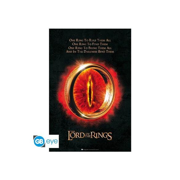 LORD OF THE RINGS - Poster Maxi 91.5x61 - The One Ring*-ABYDCO774