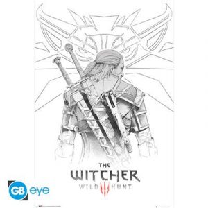 THE WITCHER - Poster Maxi 91.5x61 - Geralt Sketch-FP4940