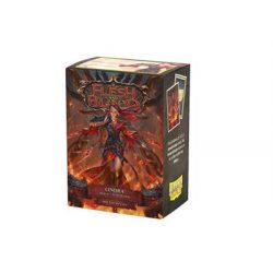 Flesh & Blood Matte Art Sleeves - Cindra, Dracai of Retribution (100 Sleeves)-AT-16146