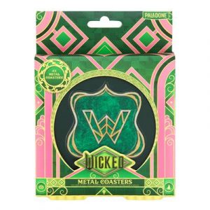 Wicked Embossed Metal Coasters-PP14146WKD