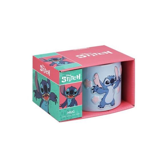 Disney Classics Stitch Embossed Mug-PP14626LS