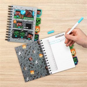 Minecraft Notebook with Dividers-PP14968MCF