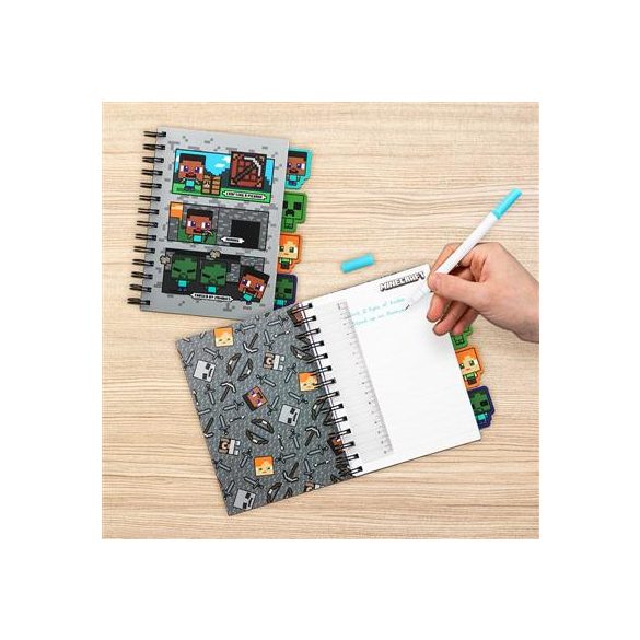 Minecraft Notebook with Dividers-PP14968MCF