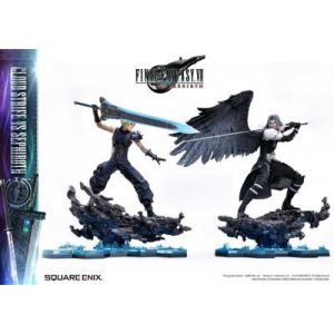 Square Enix Masterline Final Fantasy VII Rebirth 1/4 Scale - Cloud Strife Vs Sephiroth-XFF07ZZ380