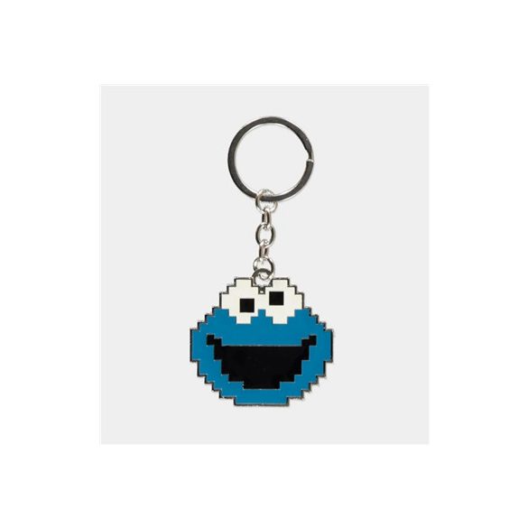 Sesame Street - Cookie Monster - Metal Keychain-KE371558SES