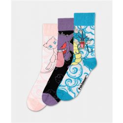 Pokémon - Crew Socks (3 Pack)-CR158617POK-39/42