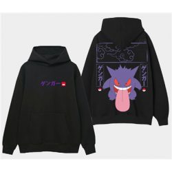 Pokémon - Gengar Block print Men's Hoodie-HD032837POK-L