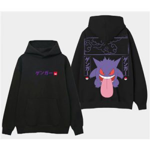 Pokémon - Gengar Block print Men's Hoodie-HD032837POK-L