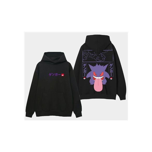 Pokémon - Gengar Block print Men's Hoodie-HD032837POK-L