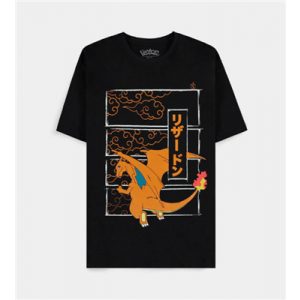 Pokémon - Charizard Men's Short Sleeved T-shirt-TS543033POK-2XL