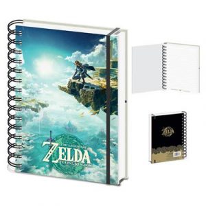 The Legend Of Zelda: Tears Of The Kingdom (Hyrule Skies) A5 Lenticular Notebook-SR74516