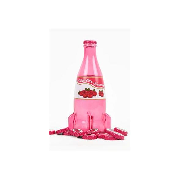 "Nuka Cola Cranberry" Glass Bottle & Cap-1150397