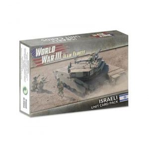 World War III Team Yankee: Israeli Unit Card Pack (x48 Cards) - Limited Edition - EN-WW3-10U