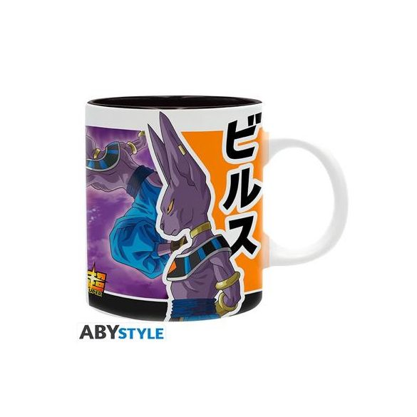 DRAGON BALL SUPER - Mug - 320 ml - Beerus VS Goku - subli - box-ABYMUGA142