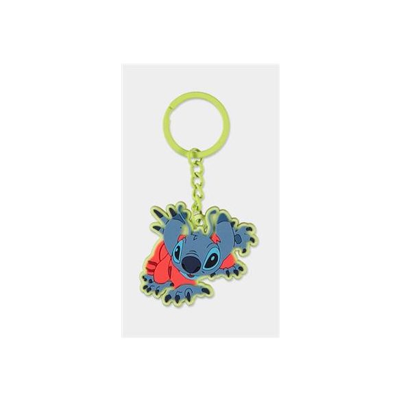 Lilo & Stich - Rubber Keychain-KE670428DNY