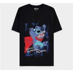 Lilo & Stitch - Superhero Black T-shirt-TS727866DNY-2XL