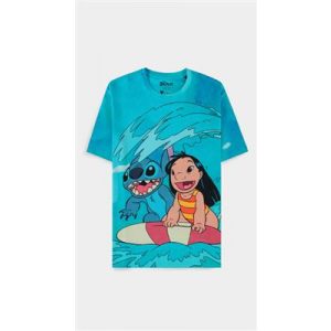 Lilo & Stitch - Digital Printed Surf T-Shirt-TS885248DNY-2XL