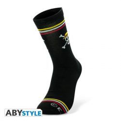 ONE PIECE - Socks - Black - Skull-ABYSOC006