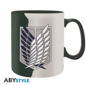 ATTACK ON TITAN - Mug - 460 ml - Emblem S4 - cardboard box-ABYMUGA450