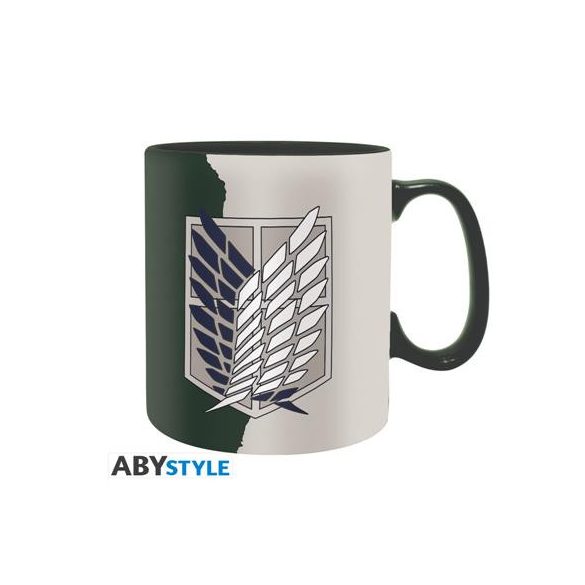 ATTACK ON TITAN - Mug - 460 ml - Emblem S4 - cardboard box-ABYMUGA450