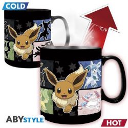 POKEMON - Mug Heat Change - 460 ml - Eevee - cardboard box-ABYMUGA281