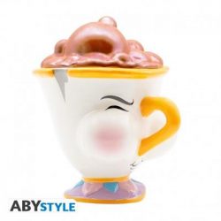 DISNEY - Mug 3D - The Beauty & the Beast Chip with bubbles-ABYMUGA216