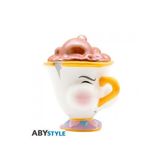 DISNEY - Mug 3D - The Beauty & the Beast Chip with bubbles-ABYMUGA216