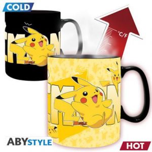 POKEMON - Mug Heat Change - 460 ml - Pikachu - cardboard box-ABYMUGA153