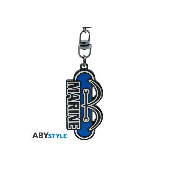 ONE PIECE - Keychain "Marine"-ABYKEY602