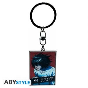 DEATH NOTE - Keychain Lenticular "Justice"-ABYKEY590