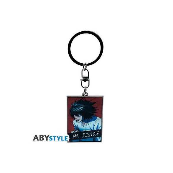 DEATH NOTE - Keychain Lenticular "Justice"-ABYKEY590