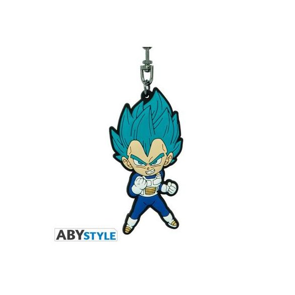 DRAGON BALL SUPER - Keychain PVC "Vegeta Saiyan Blue"-ABYKEY326