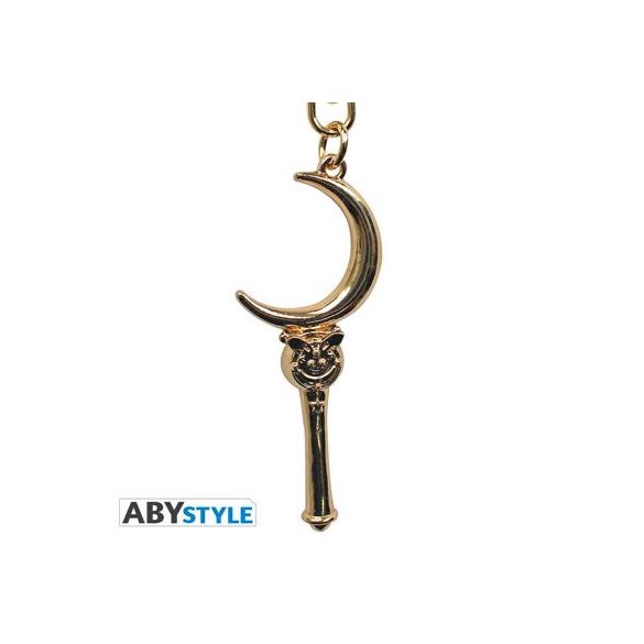 SAILOR MOON - Keychain 3D "Moon stick"-ABYKEY204