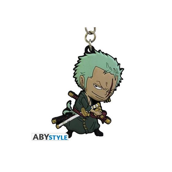 ONE PIECE - Keychain PVC "Zoro SD"-ABYKEY088