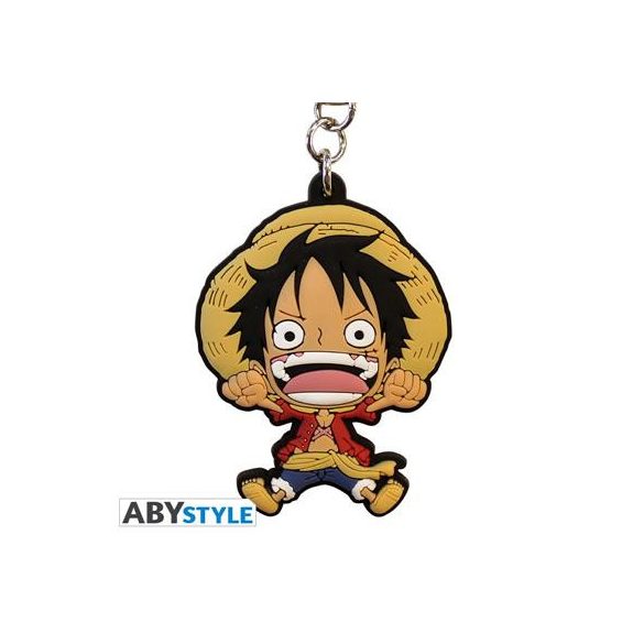 ONE PIECE - Keychain PVC "Luffy SD"-ABYKEY037