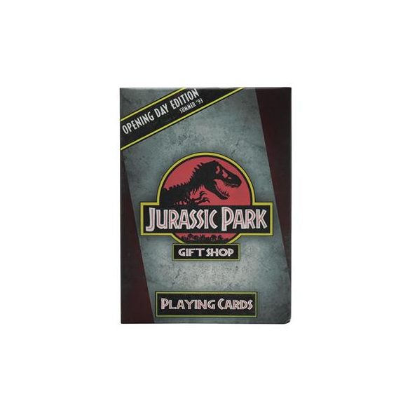 Jurassic Park Gift Shop Playing Cards CDU (12)-UV-JP109-CDU