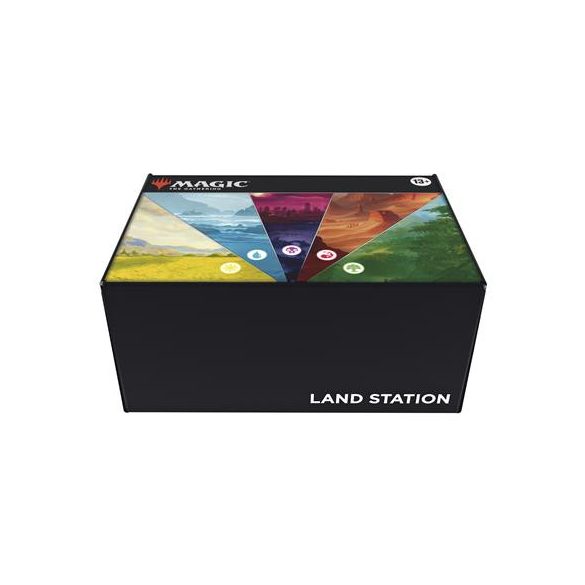 MTG - Tarkir: Dragonstorm Land Station Display (4 Units) - EN-D46530000