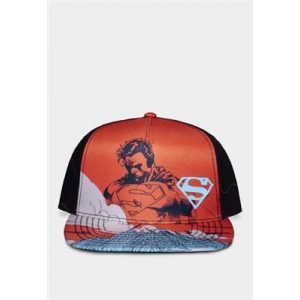 Superman - Men's TPU AOP Snap Back Cap-SB214550SPM