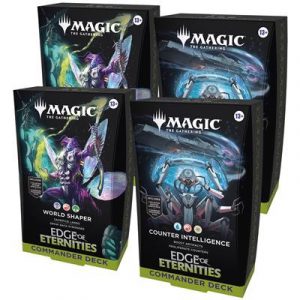 MTG - Edge of Eternities Commander Deck Display (4 Decks) - EN-D44500001