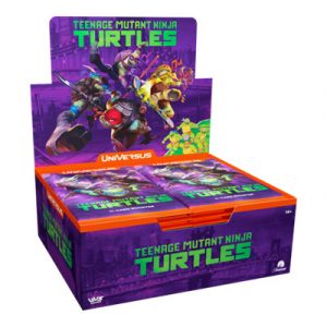 UniVersus CCG: Teenage Mutant Ninja Turtles Booster Display (24 packs) - EN-UVSTMNT01-BD