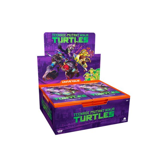 UniVersus CCG: Teenage Mutant Ninja Turtles Booster Display (24 packs) - EN-UVSTMNT01-BD