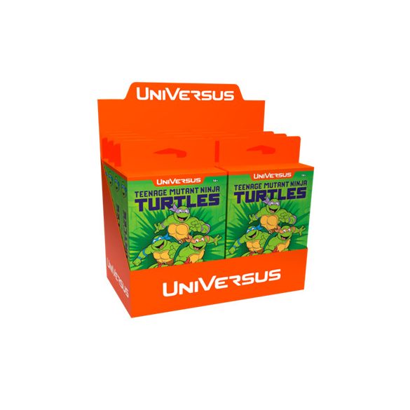 UniVersus CCG: Teenage Mutant Ninja Turtles Starter Deck Display (8 Decks) - EN-UVSTMNT02-MD