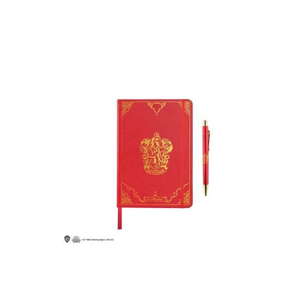 Deluxe notebook and pen Gryffindor - Harry Potter-CR5601