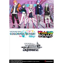 Weiß Schwarz - Hatsune Miku: Colorful Stage! Vivid Bad Squad Trial Deck＋ Display (6 Decks) - EN-120782