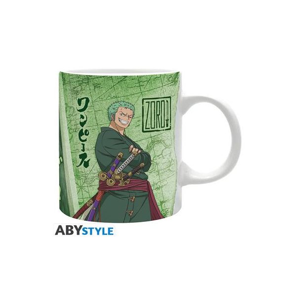 ONE PIECE - Mug - 320 ml - Zoro - subli - box-ABYMUGA652