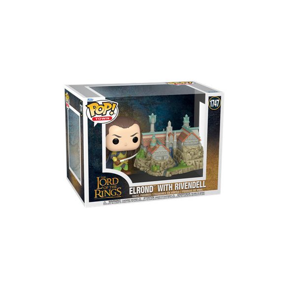 Funko POP! Town:LOTR S8 - Elrond & Rivendell-FK83787