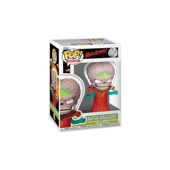 Funko POP! Movies: Mars Attacks - Alien Leader-FK83565